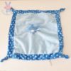 Doudou plat Dauphin bleu TOI TOYS