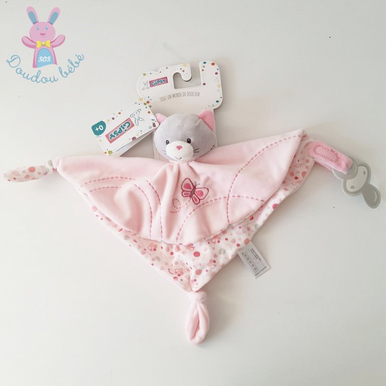 Doudou gipsy chat rose Clearance