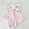 Doudou plat Chien rose KING BEAR