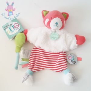 Peluche marionnette Renard de Doudou et Compagnie, Peluches marionnettes :  Aubert