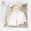 Doudou Lapin créateurs de rêves blanc DOUDOU ET COMPAGNIE