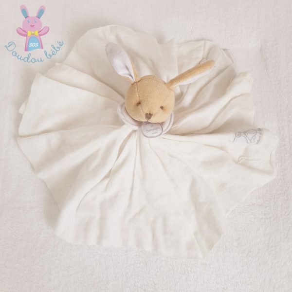 Lapin créateurs de rêves blanc lange écru DOUDOU ET COMPAGNIE – Image 3