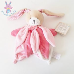 Lapin marionnette rose pétales collector DOUDOU ET COMPAGNIE