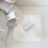 Chien naturel mouchoir blanc J'aime mon DOUDOU ET COMPAGNIE – Image 2