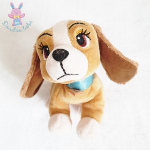 Doudou Chien Belle et le Clochard marron beige DISNEY