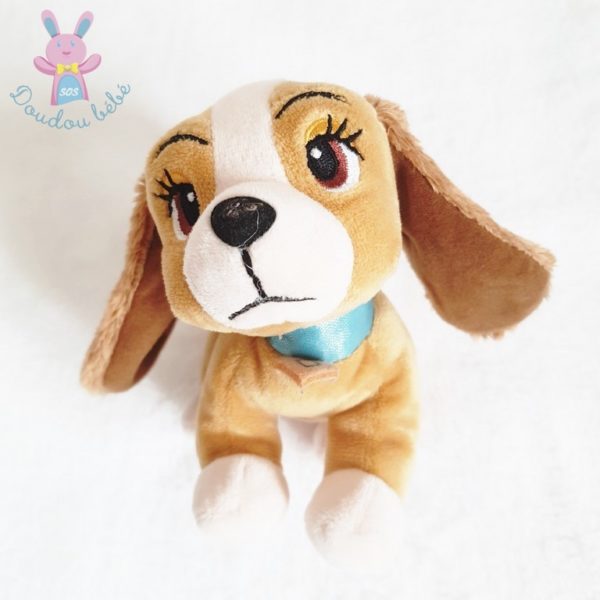 Doudou Chien Belle et le Clochard marron beige DISNEY – Image 2
