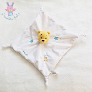 Doudou plat Winnie blanc étoiles filantes DISNEY ORCHESTRA