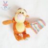 Doudou Tigrou mouchoir orange rayé DISNEY