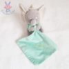 Doudou Dumbo gris mouchoir vert luminescent DISNEY