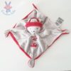 Doudou plat Ours Pompier MOTS D'ENFANTS