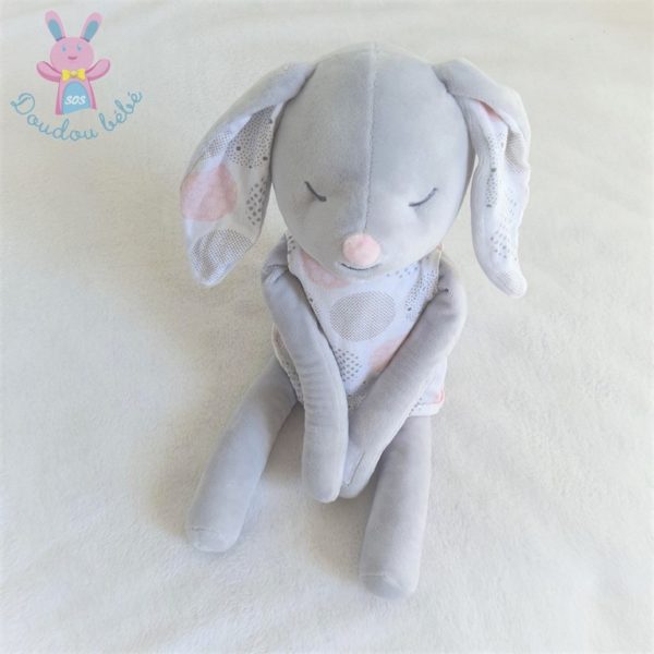 Doudou Lapin gris OBAIBI