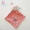 Doudou plat Cygne rose TEX