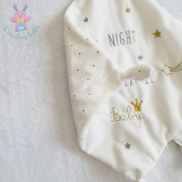 Doudou étoile mouchoir blanc Good night PAT & RIPATON – Image 2