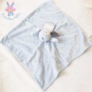 Doudou Chien bleu couverture My friend patch EARLY DAYS PRIMARK
