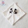 Doudou plat Panda blanc noir CLOROPHYL EDITIONS