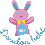 Logo sos doudou bébé, retrouvez le doudou perdu de votre enfant