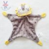 Doudou plat Lion gris étoiles ZEEMAN