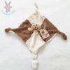 Doudou plat Bonhomme marron EURO SOUVENIRS