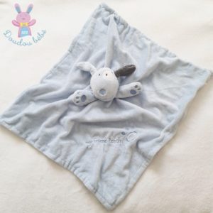 Doudou Chien bleu couverture My friend patch EARLY DAYS PRIMARK