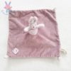 Doudou plat Lapin mauve Basile & Lola MOULIN ROTY