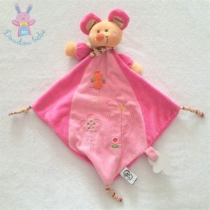  spécialiste en sos doudou Mots d'Enfants lapin blanc robe rose