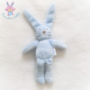 Doudou Lapin bleu gris 18 cm JACADI PARIS