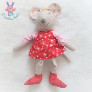 Doudou Souris couronne gris rouge robe IKEA