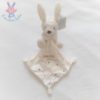 Doudou Lapin blanc pois mouchoir Good night doré SIMBA KIABI