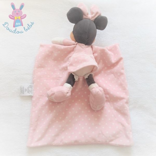 Doudou Souris Minnie rose à pois blanc DISNEY STORE