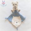 Doudou Ours blanc mouchoir bleu Love fantaisie SIMBA TOYS