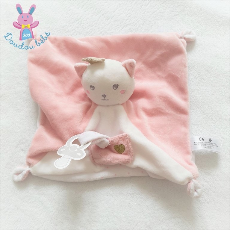 Doudou chat store rose