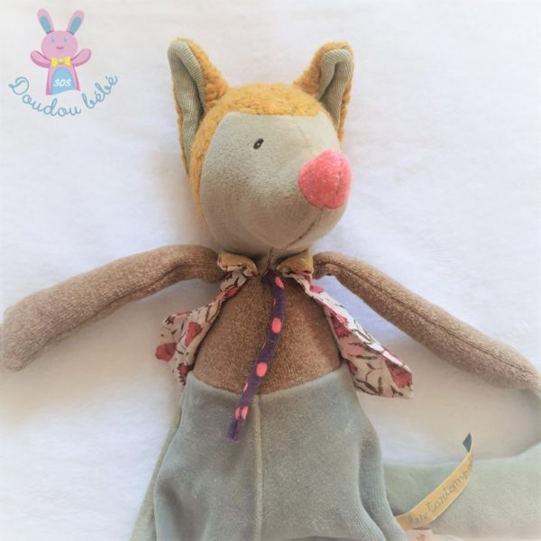 Doudou Loulou le Loup Les Tartempois 40 cm MOULIN ROTY