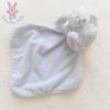 Doudou Lapin bleu mouchoir TARTINE ET CHOCOLAT