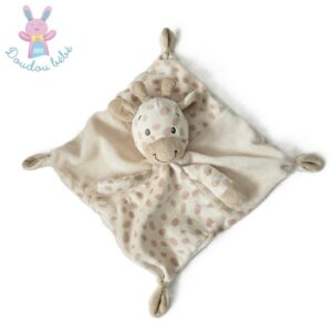 Doudou plat Girafe beige écru PAT & RIPATON LA HALLE