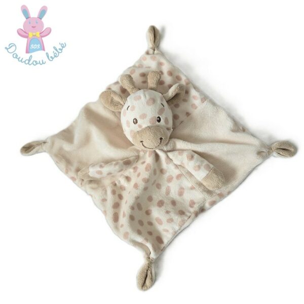 Doudou plat Girafe beige PAT & RIPATON