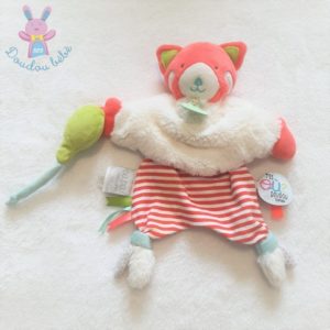 Panda roux avec doudou attache sucette - Doudou et Cie – Servane