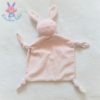 Doudou plat Lapin rose dos tissu fleurs EARLY DAYS PRIMARK