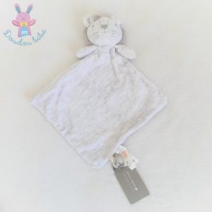 Doudou plat Lion gris « mon tout premier major » SERGENT MAJOR