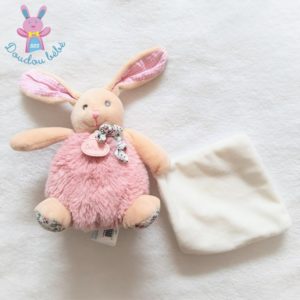 Doudou mouchoir lapin gris beige blanc étoiles BN094 Baby Nat d'occasion