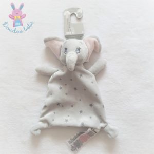 Doudou plat éléphant Dumbo gris rose étoiles DISNEY by PRIMARK