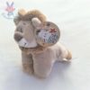 Doudou Lion beige et marron TENDER TOYS