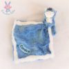 Doudou Ane bleu blanc mouchoir Corsica DANI CREATIONS