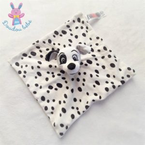 Doudou plat Chien Dalmatien blanc noir à pois DISNEY by PRIMARK