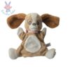 Doudou marionnette Chien Belle Lady beige blanc marron DISNEY