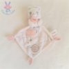 Doudou plat Chat Marie aristochats blanc rose Big dream DISNEY BABY