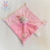 Doudou plat Chat rose cœur KIMBALOO LA HALLE