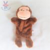 Doudou marionnette Singe marron beige TOI TOYS ACTION