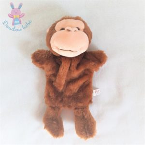 Doudou marionnette Singe marron beige TOI TOYS ACTION