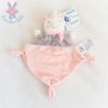 Doudou Licorne rose MOTS D'ENFANTS