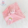 Doudou plat Bisounours rose CARE BEARS